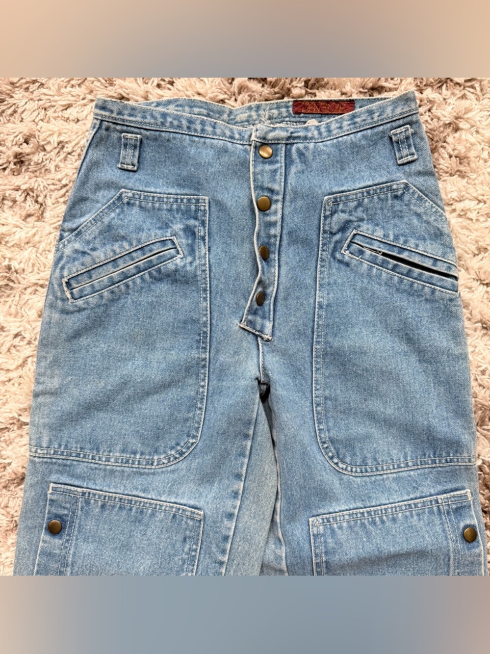 Vintage D’Avenza High Waist Straight Jeans Sz 27 very fly jeans